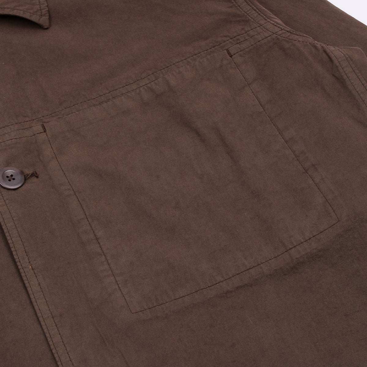 Arresskov Compact Cotton Overshirt - Delicioso Brown