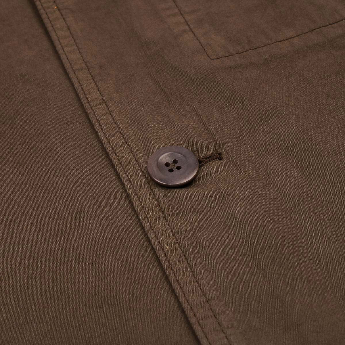 Arresskov Compact Cotton Overshirt - Delicioso Brown