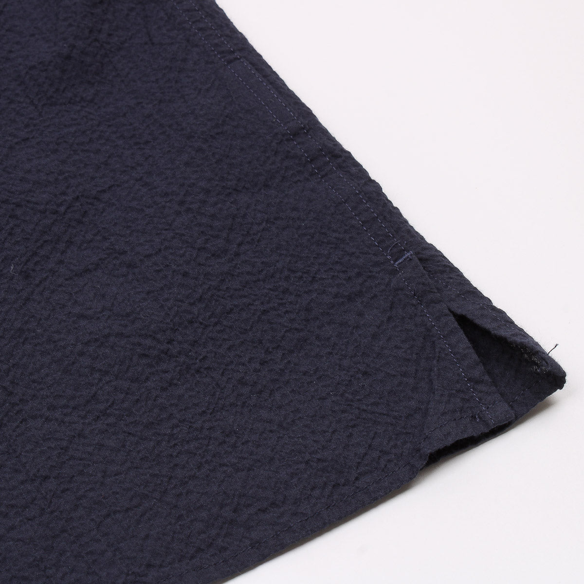 Pedro MC Shirt 6010 - Navy Seersucker (01)