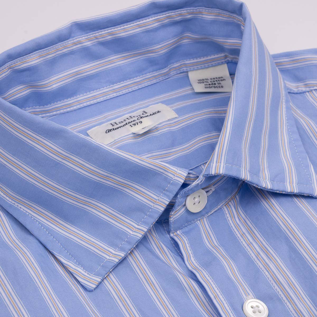 Paul Shirt 1007 - Blue & Sun (04)