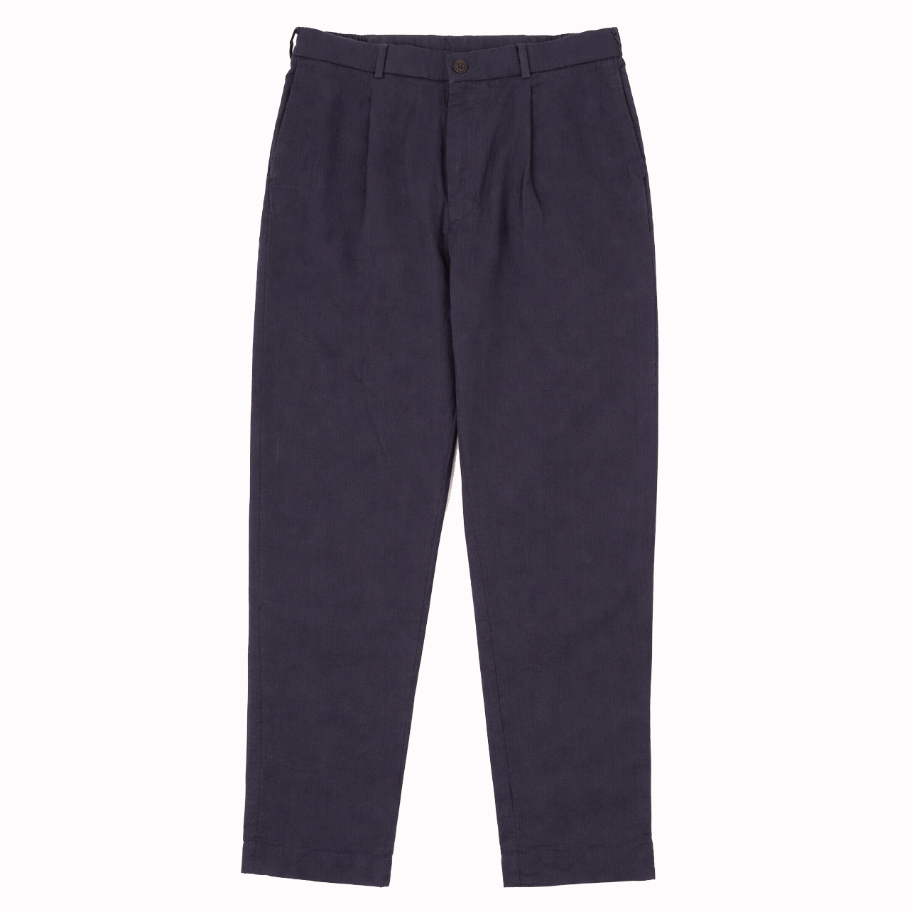 Task Trouser - Navy Seersucker 'Canete'