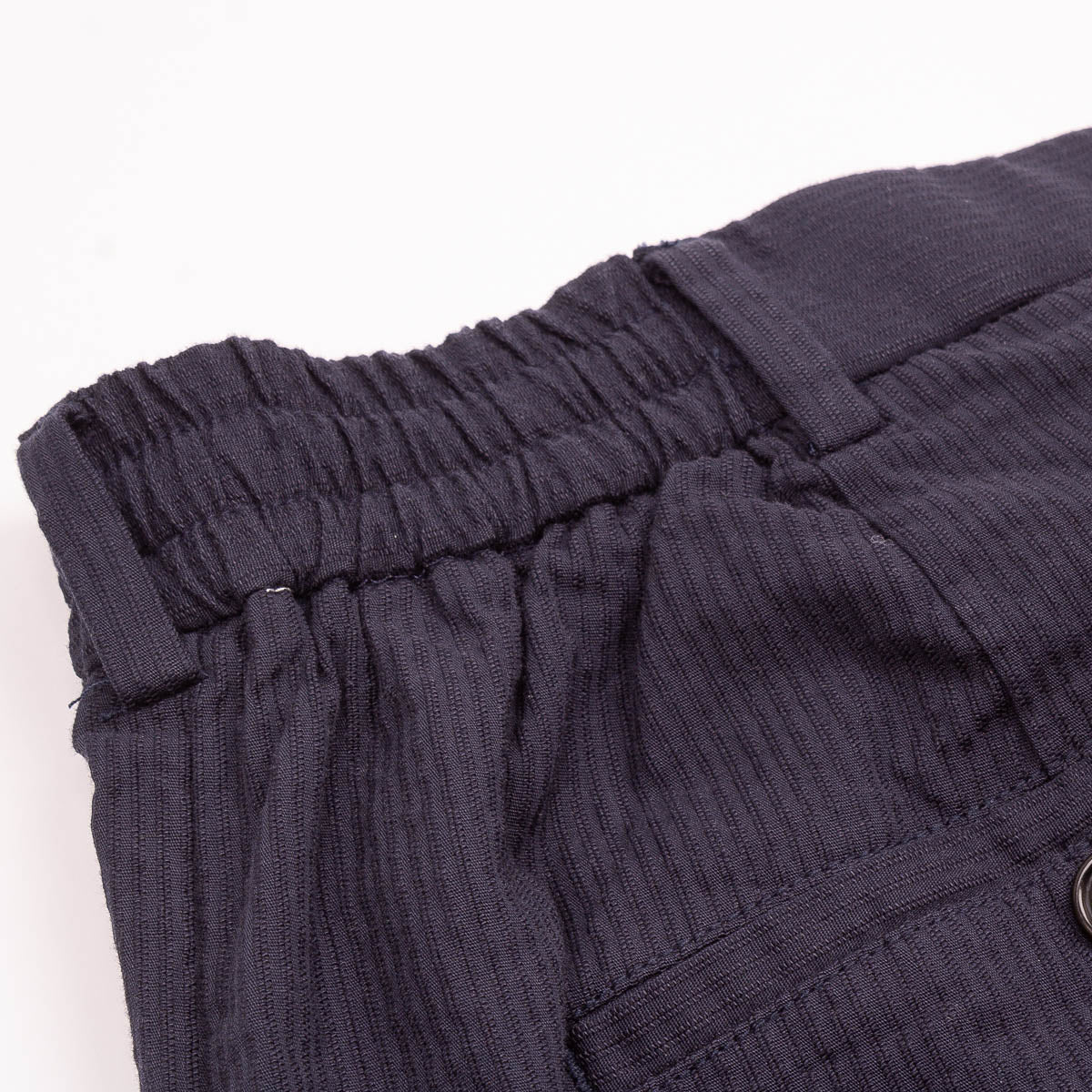 Task Trouser - Navy Seersucker 'Canete'