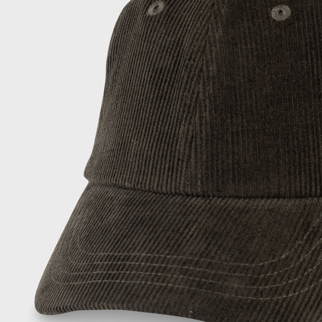 Corduroy Cap - Dark Olive