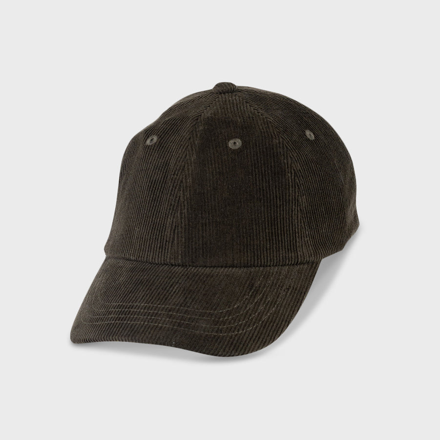 Corduroy Cap - Dark Olive