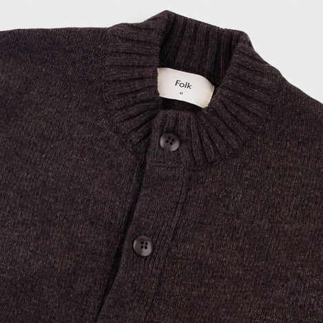 Knitted Jacket - Espresso