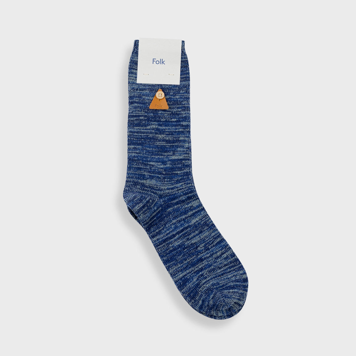Melange Sock - Blue Mix
