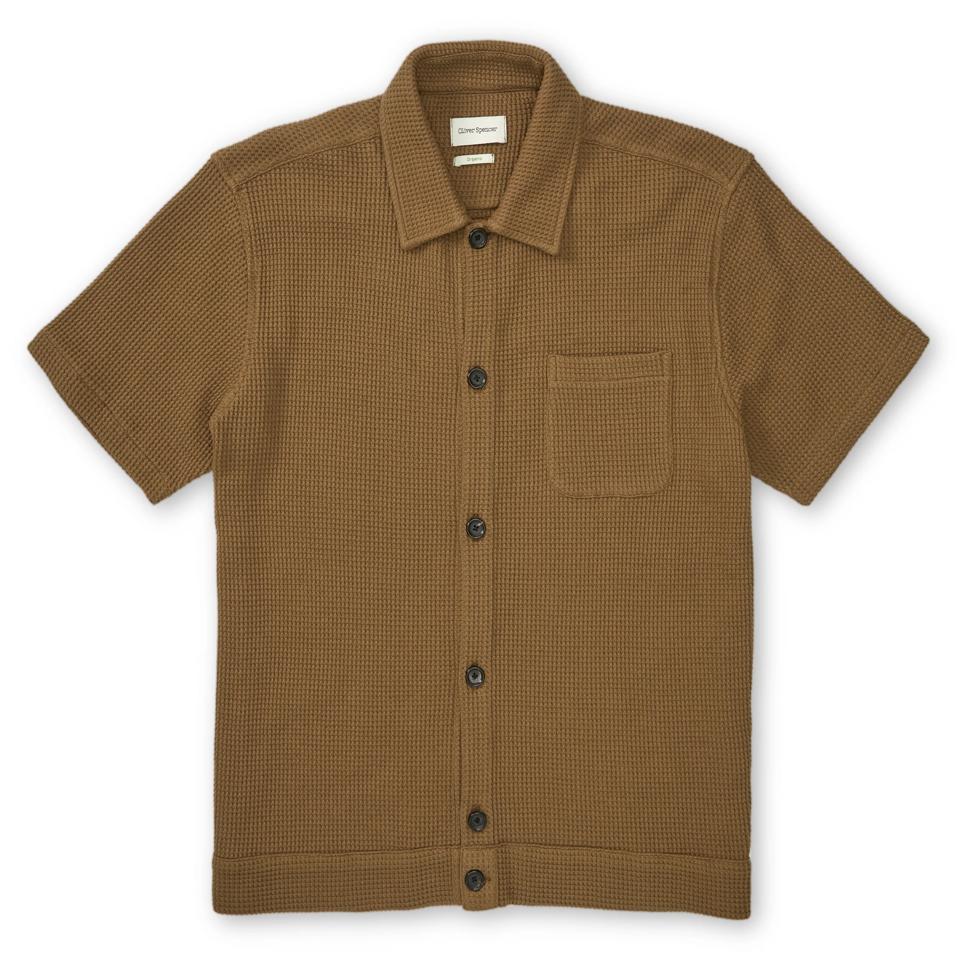 Ashby Jersey Shirt Barton - Tobacco Brown