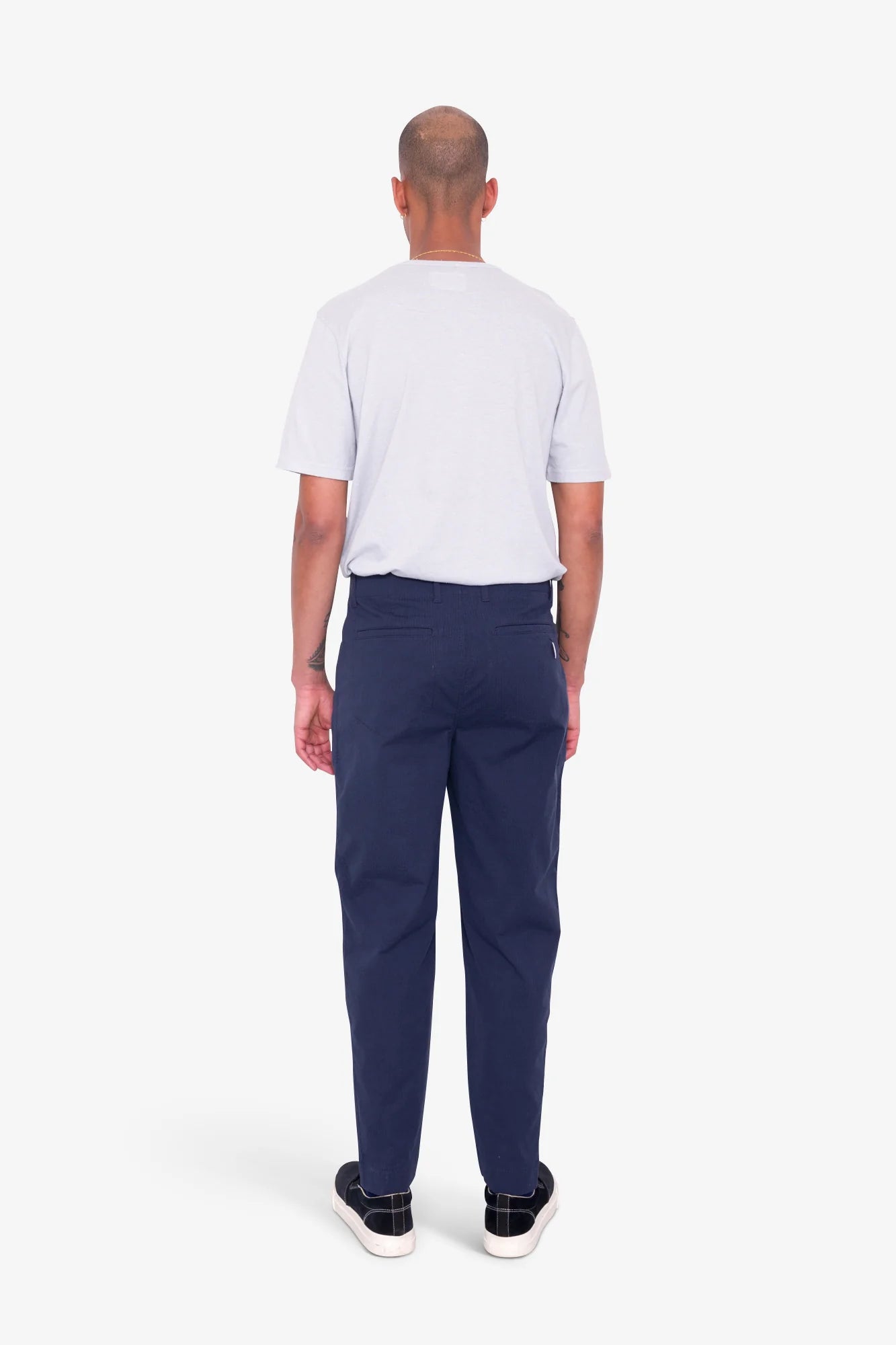 Assembly Pant - Navy Seersucker