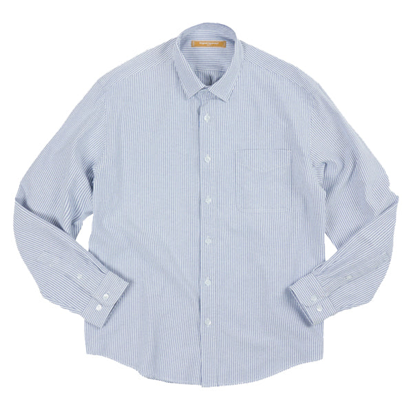 OG Stripe Oversized Shirt - Blue