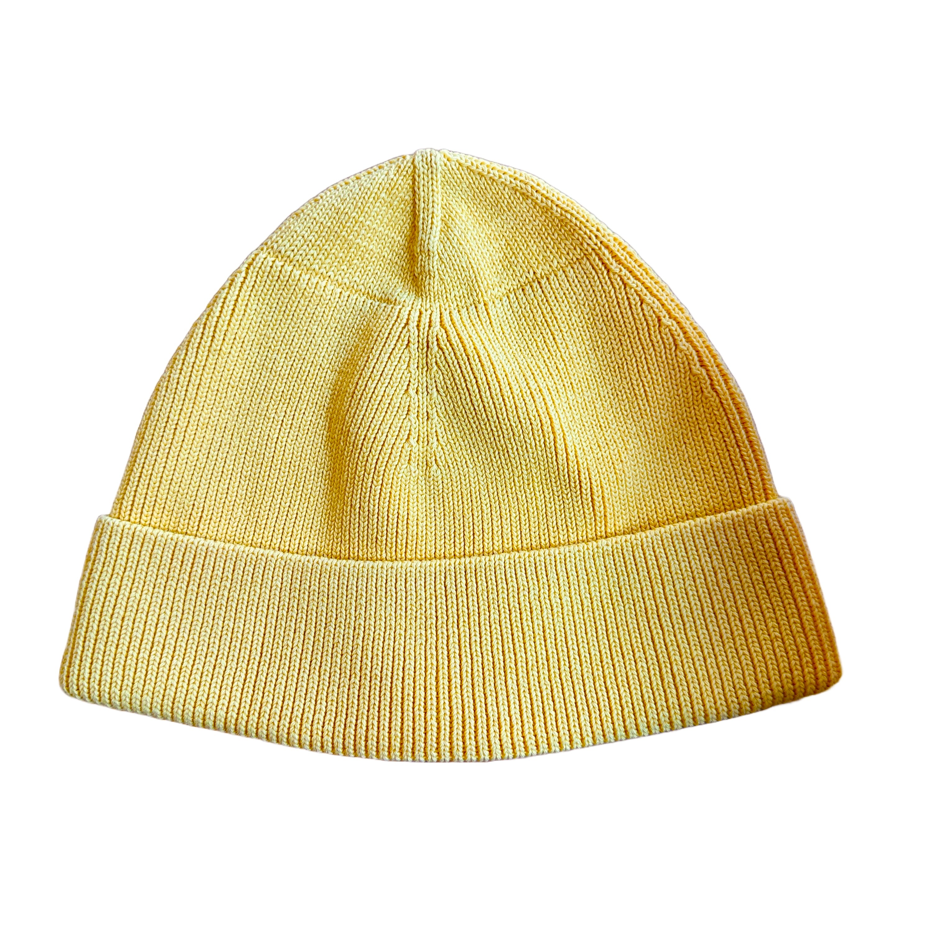 Cotton Watch Cap - Yellow