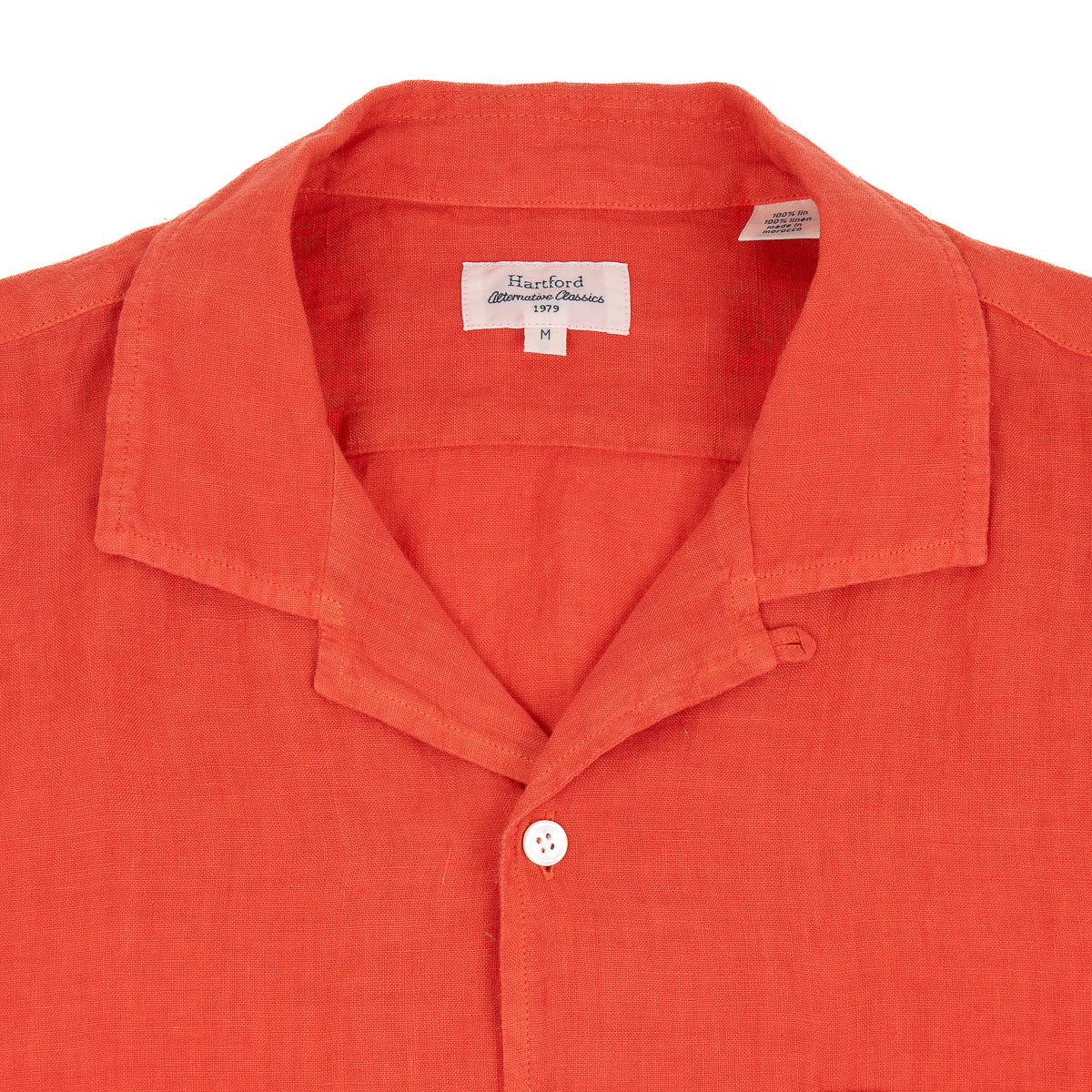 Palm Pat Shirt 04001- Poppy Linen (#23)