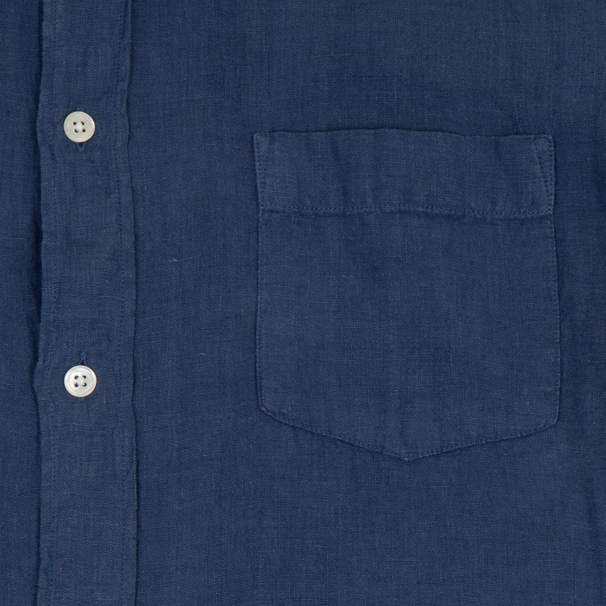 Paul Pat Shirt 01001 - Cobalt Linen (#60)
