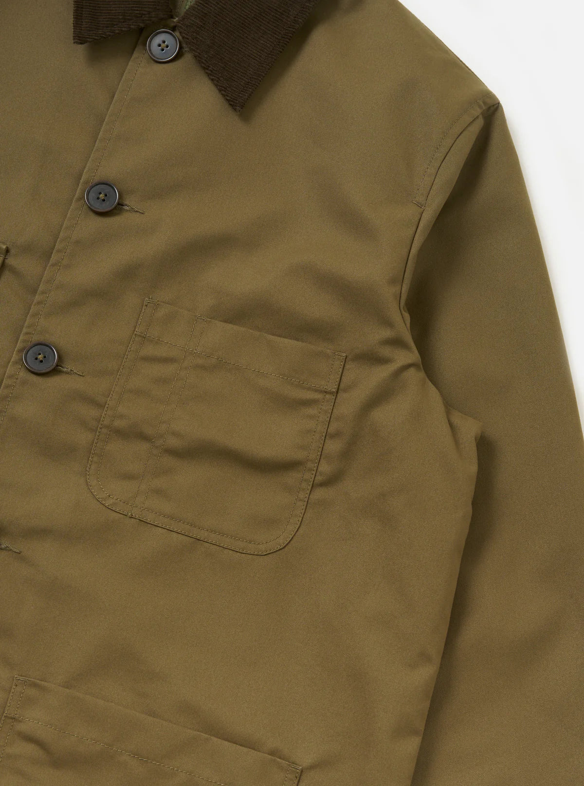Merchant Jacket - Khaki Brushed Polytech