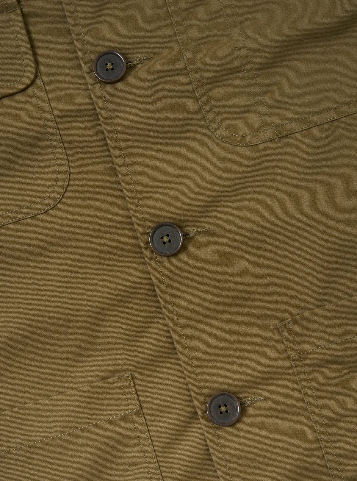 Merchant Jacket - Khaki Brushed Polytech
