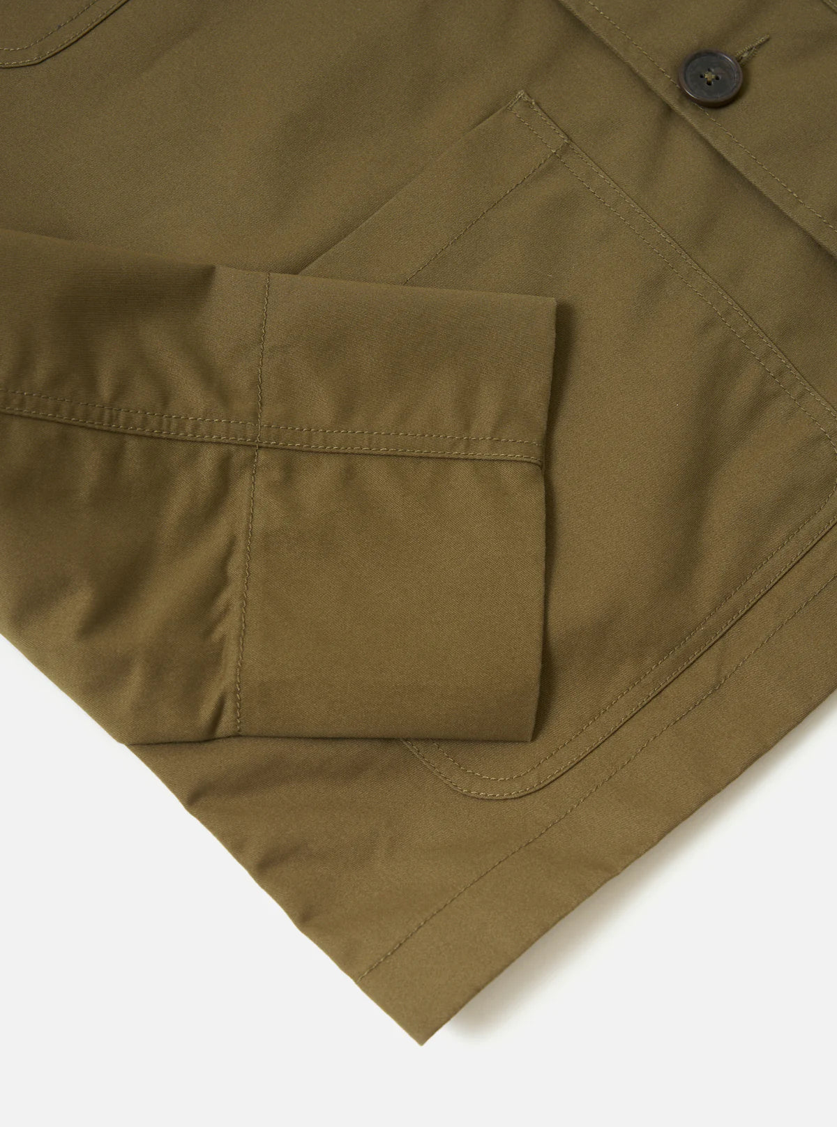 Merchant Jacket - Khaki Brushed Polytech