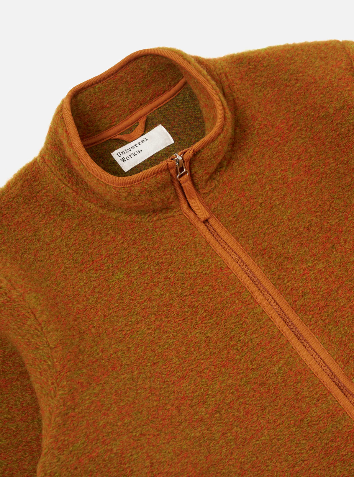 Climbing Jacket - Orange Six Wool Fleece