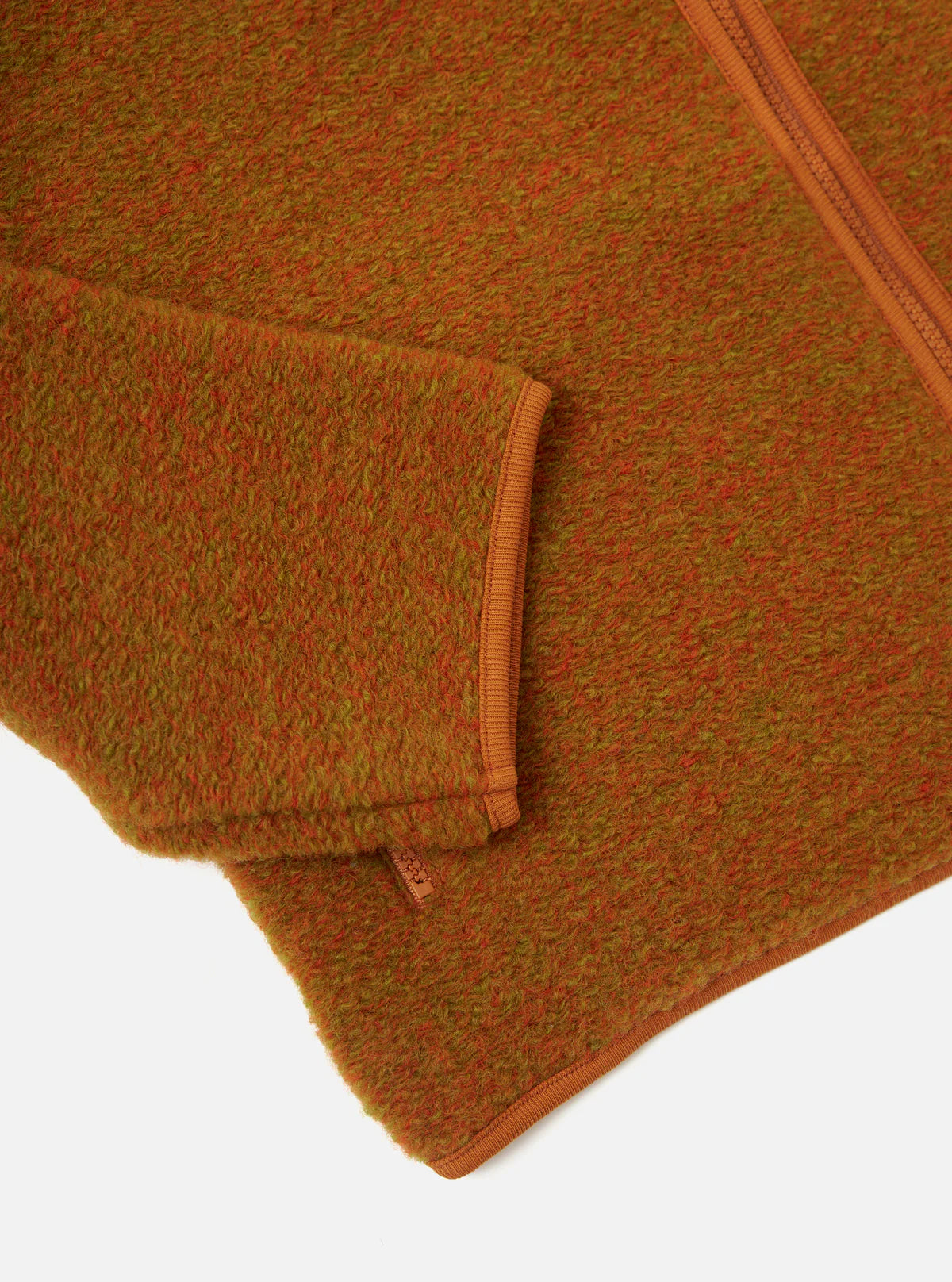 Climbing Jacket - Orange Six Wool Fleece
