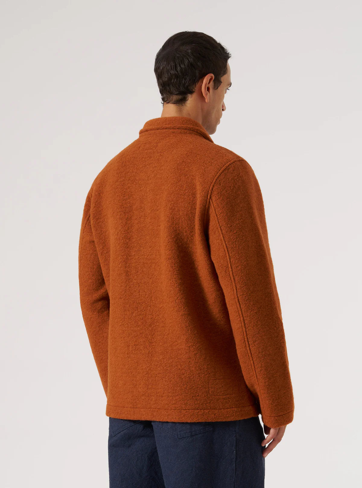 Field Jacket - Rust Wool Fleece
