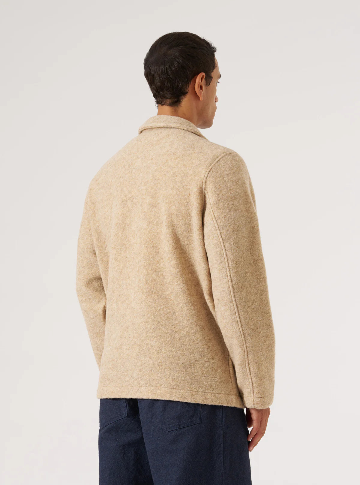 Field Jacket - Fawn Wool Fleece