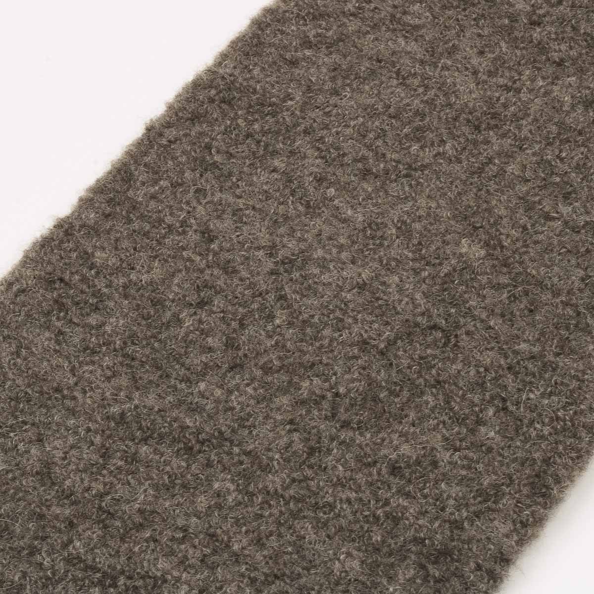 Alpaca Boucle Muffler Scarf - D.Gray