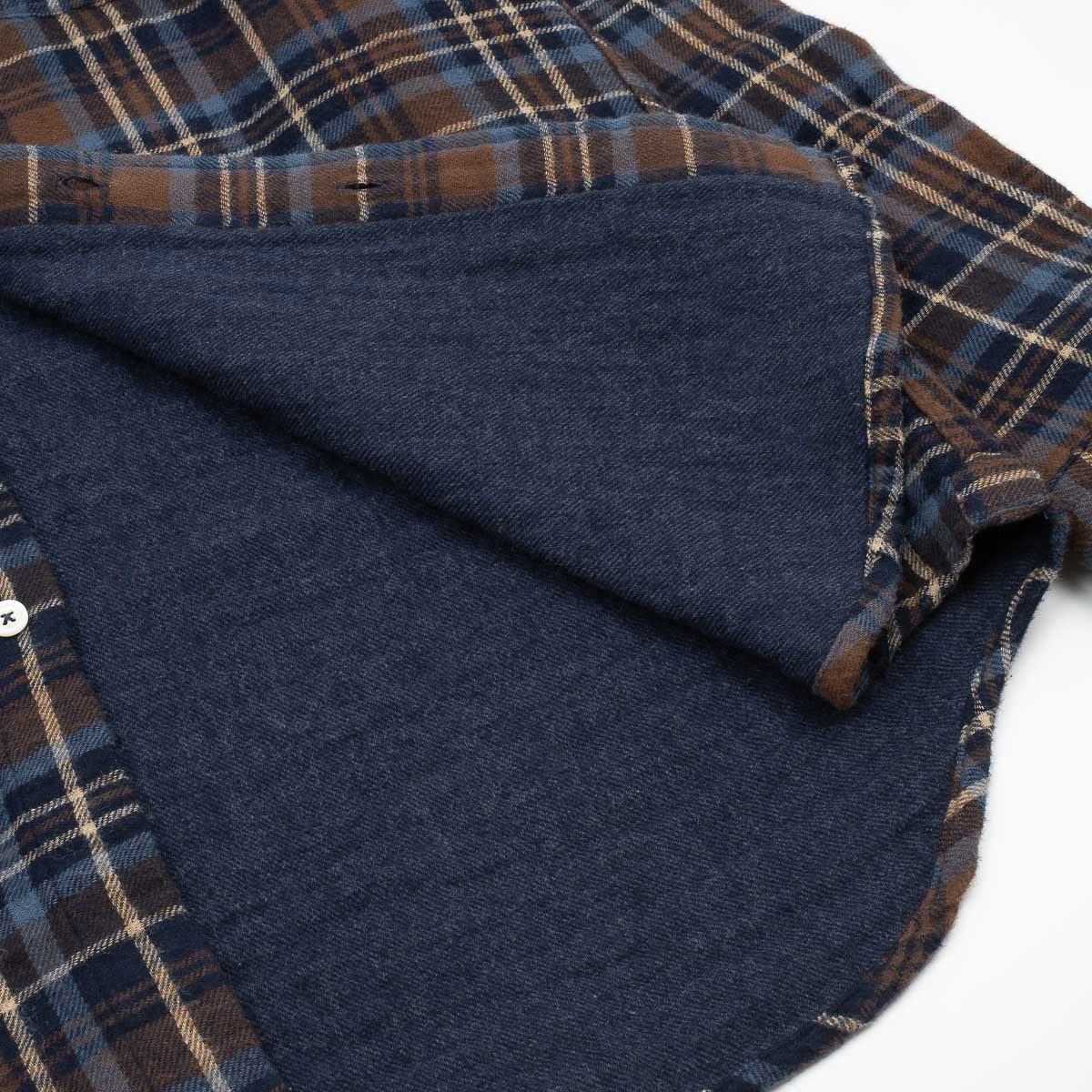 Paul Shirt 1029 - Double Face Brown & Blue (#01)