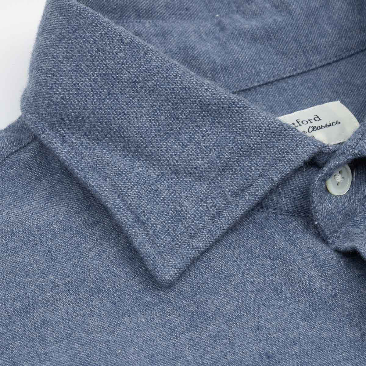 Paul Shirt 1018 - Denim Flannel (#03)