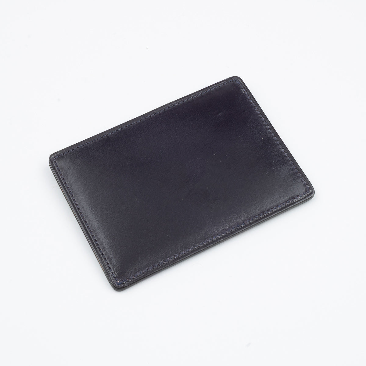 Open Side Card Holder - Navy Blue
