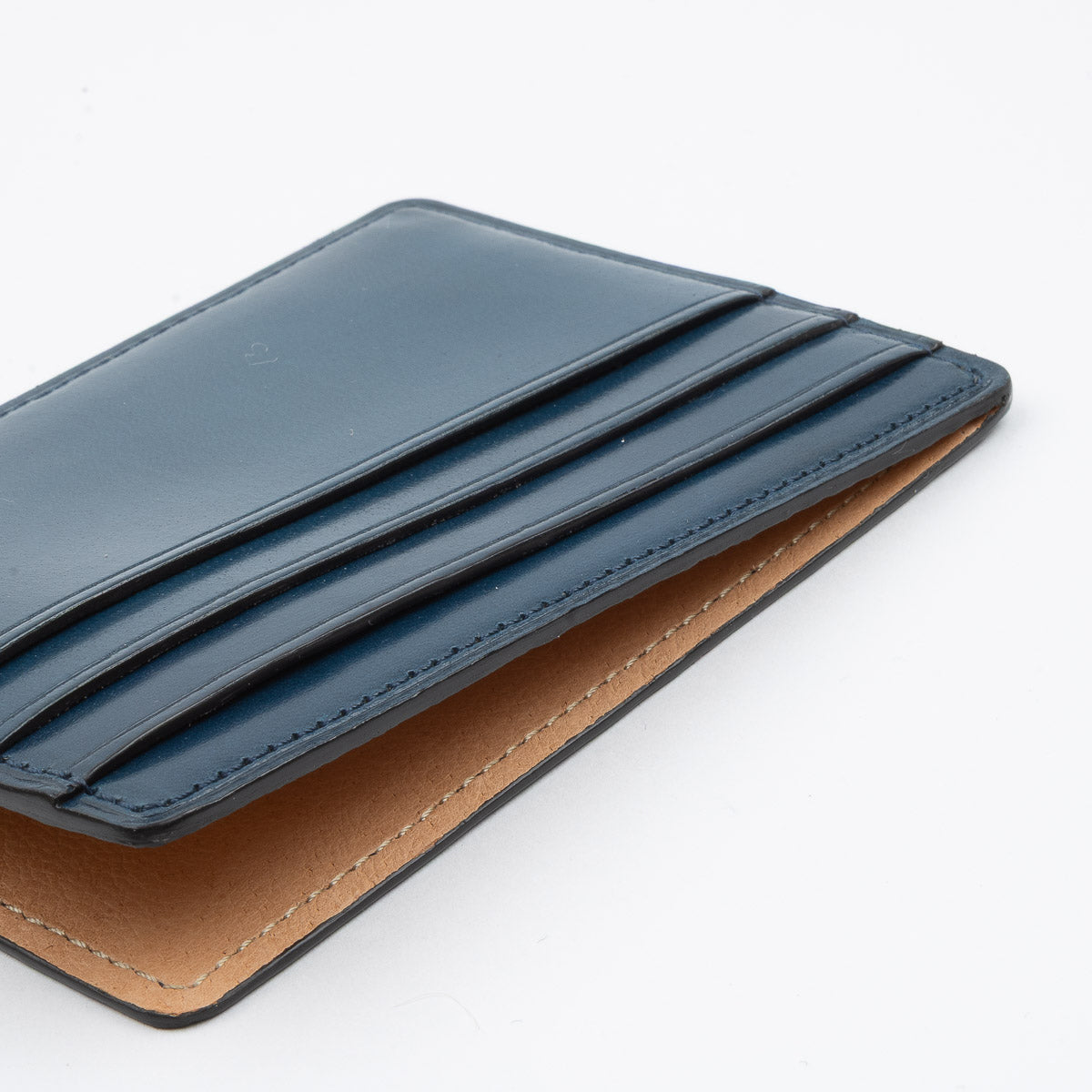 Open Side Card Holder - Poseidon Blue