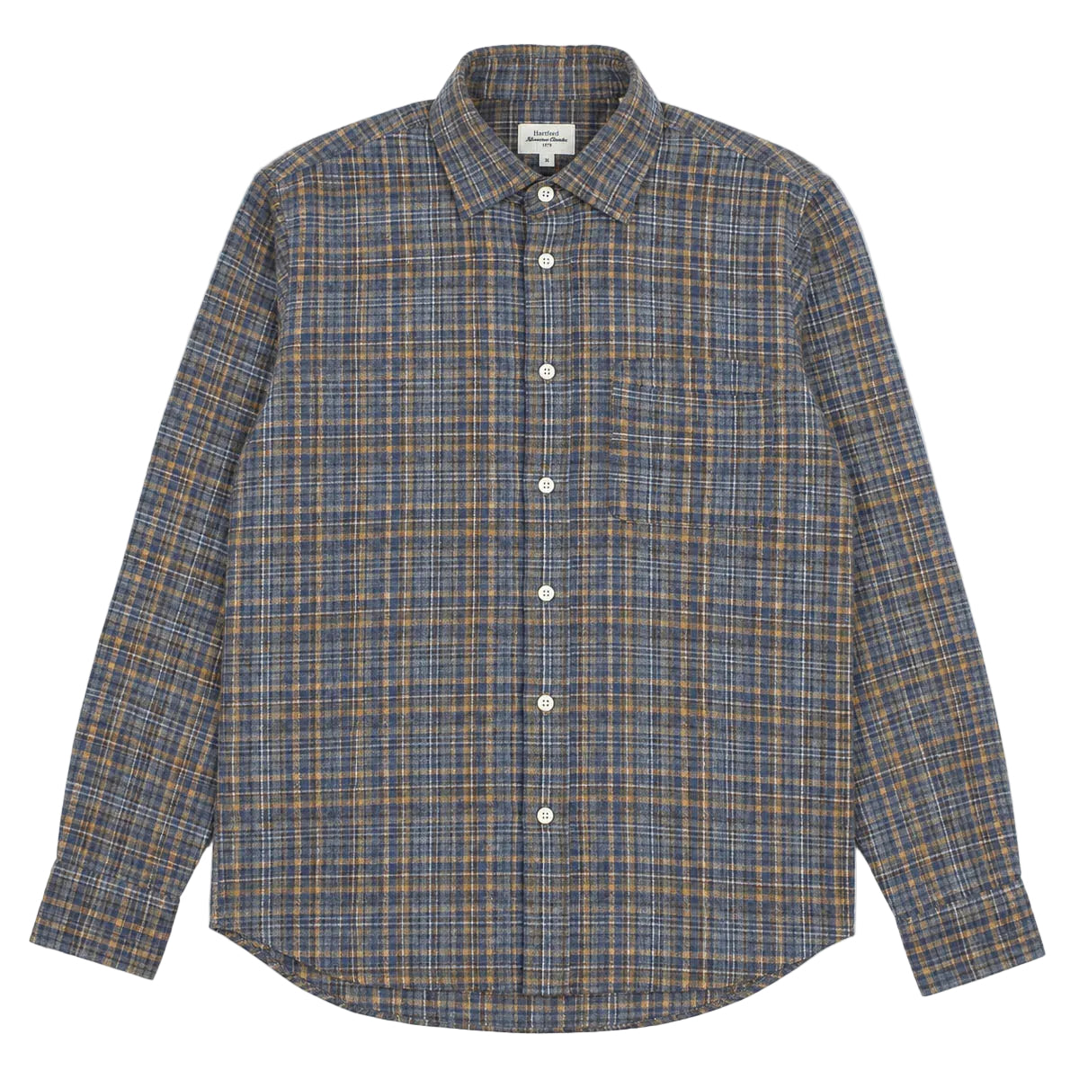 Paul Shirt 1021 - Grey Flannel (#02)