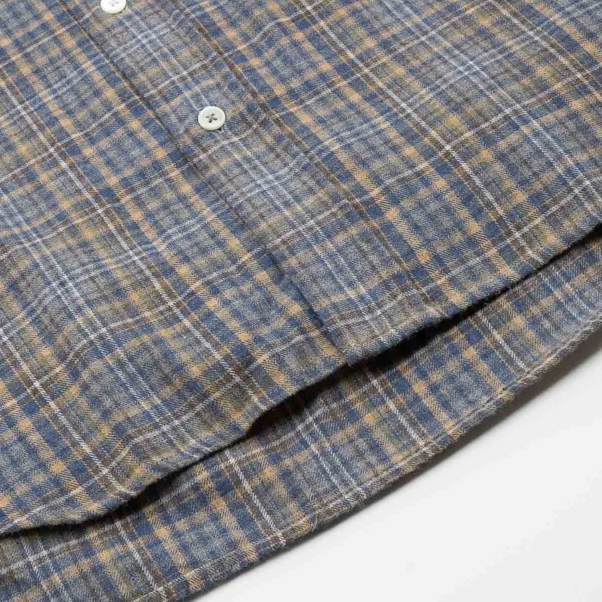 Paul Shirt 1021 - Grey Flannel (#02)
