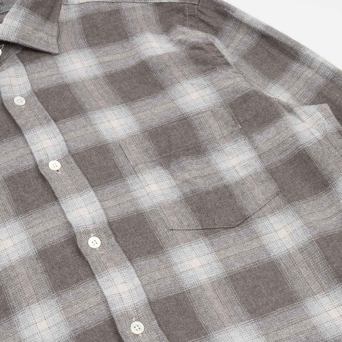 Paul Shirt 1026 - Brown Flannel (#02)