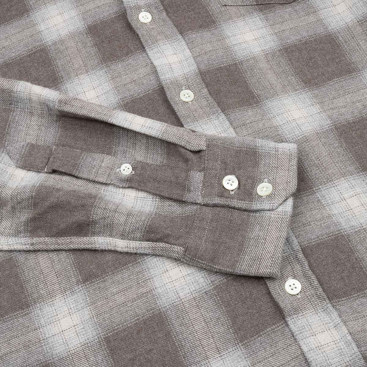 Paul Shirt 1026 - Brown Flannel (#02)