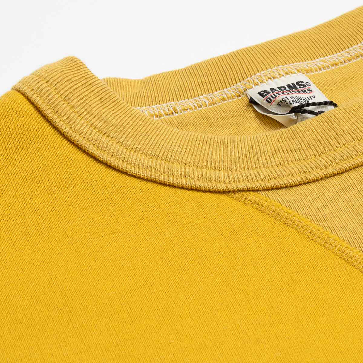 Cozen Crew Neck Sweatshirt - Mustard