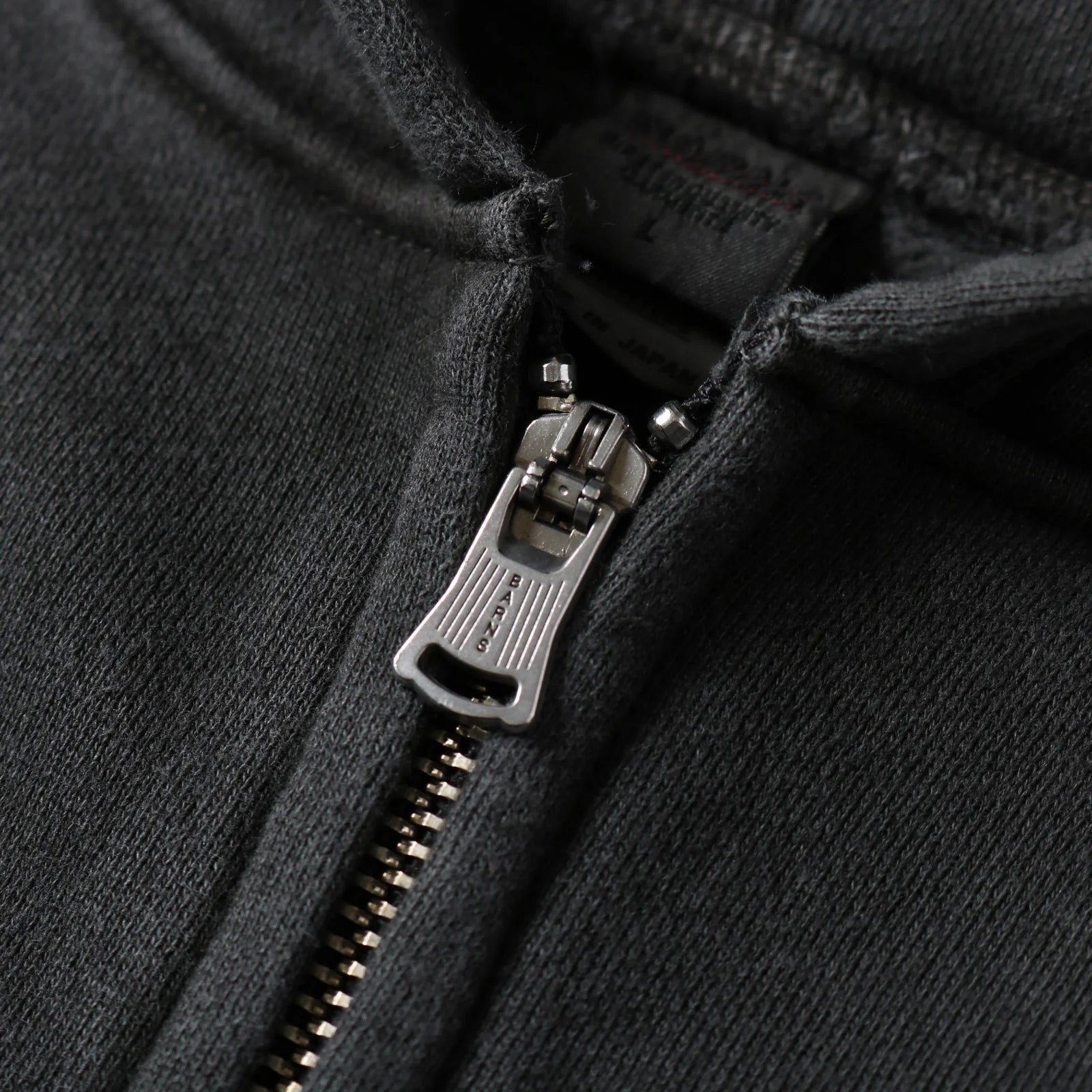 Cozen Zip Up Hoodie - Black Pigment Dyed