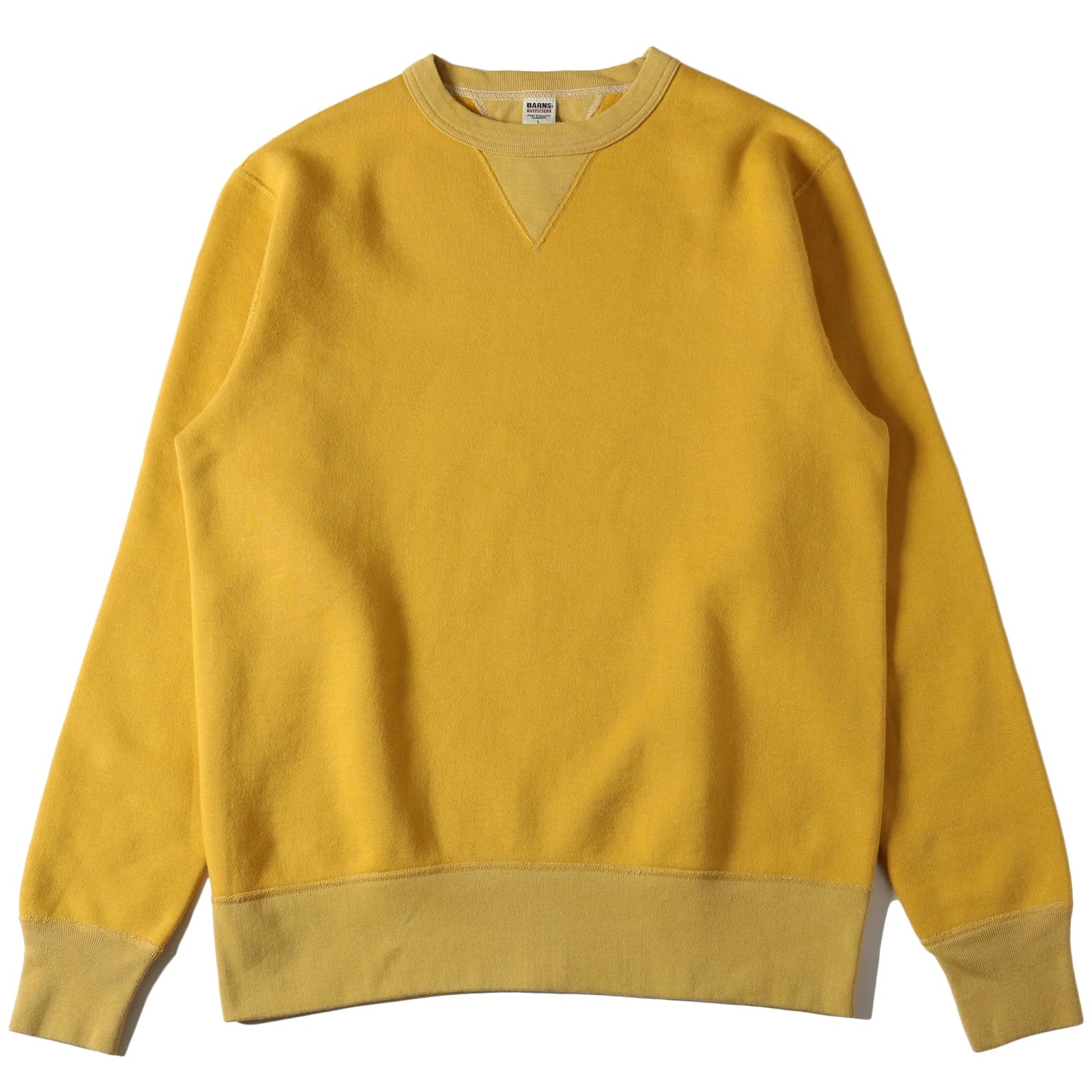 Cozen Crew Neck Sweatshirt - Mustard