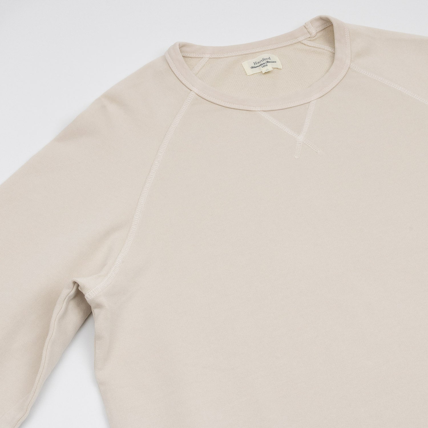 Light Fleece Sweat - Stone