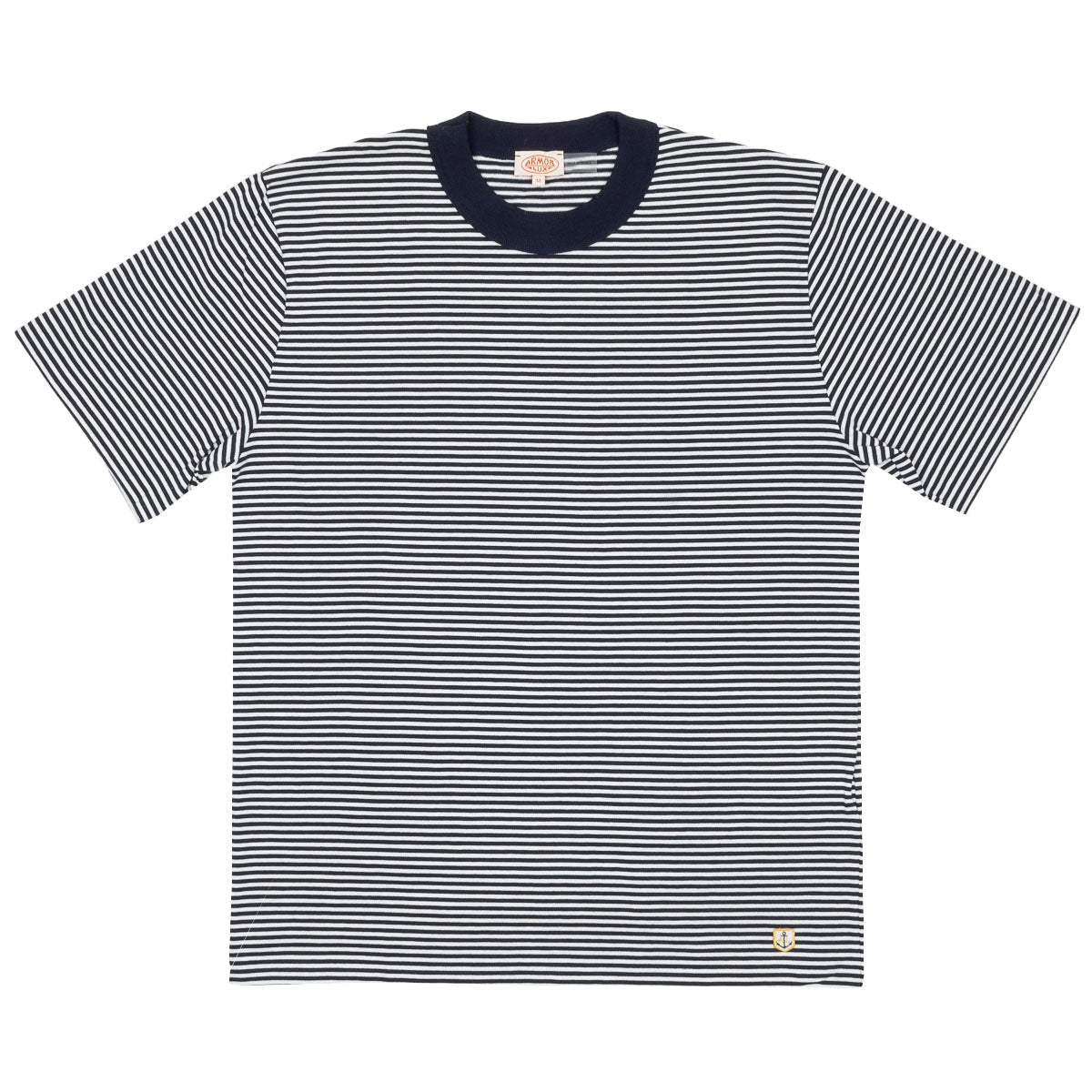 Striped Callac T-Shirt - Marine Deep/Milk