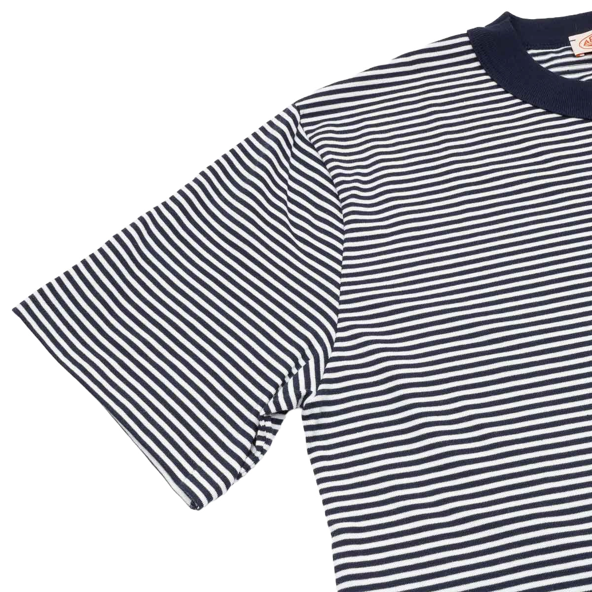 Striped Callac T-Shirt - Marine Deep/Milk