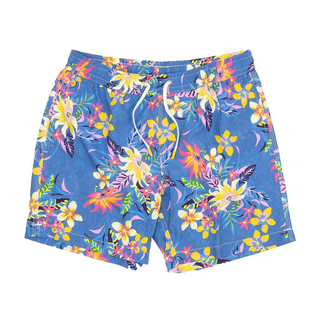 Swim Shorts 30218 - Blue Flower (#01)