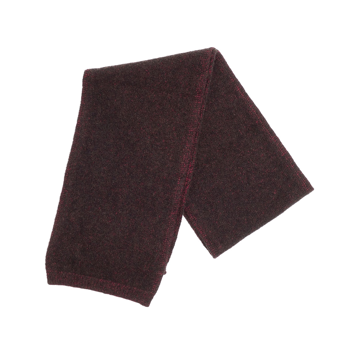 Picadilly Wool Scarf - Brown Velvet Soufflé