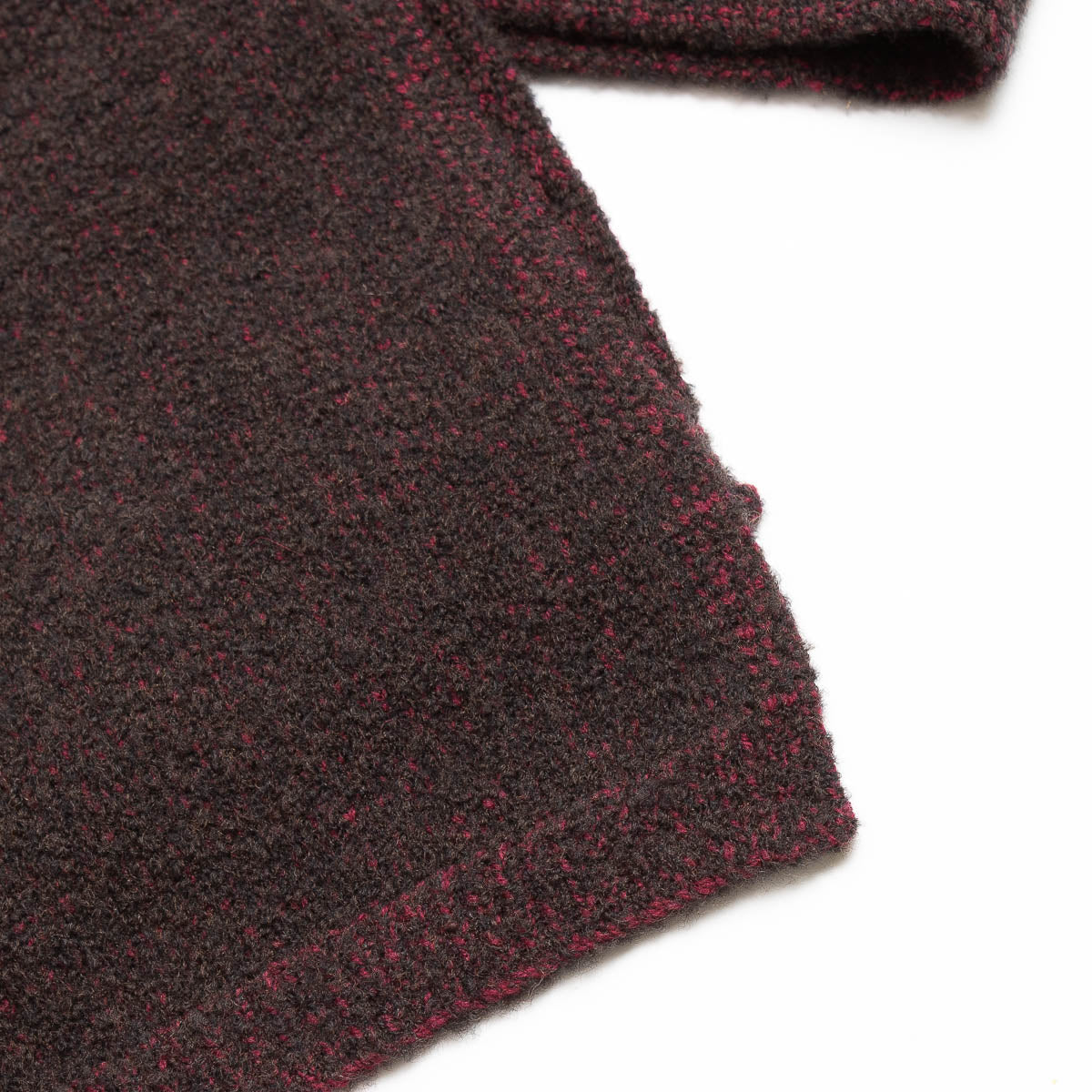 Picadilly Wool Scarf - Brown Velvet Soufflé