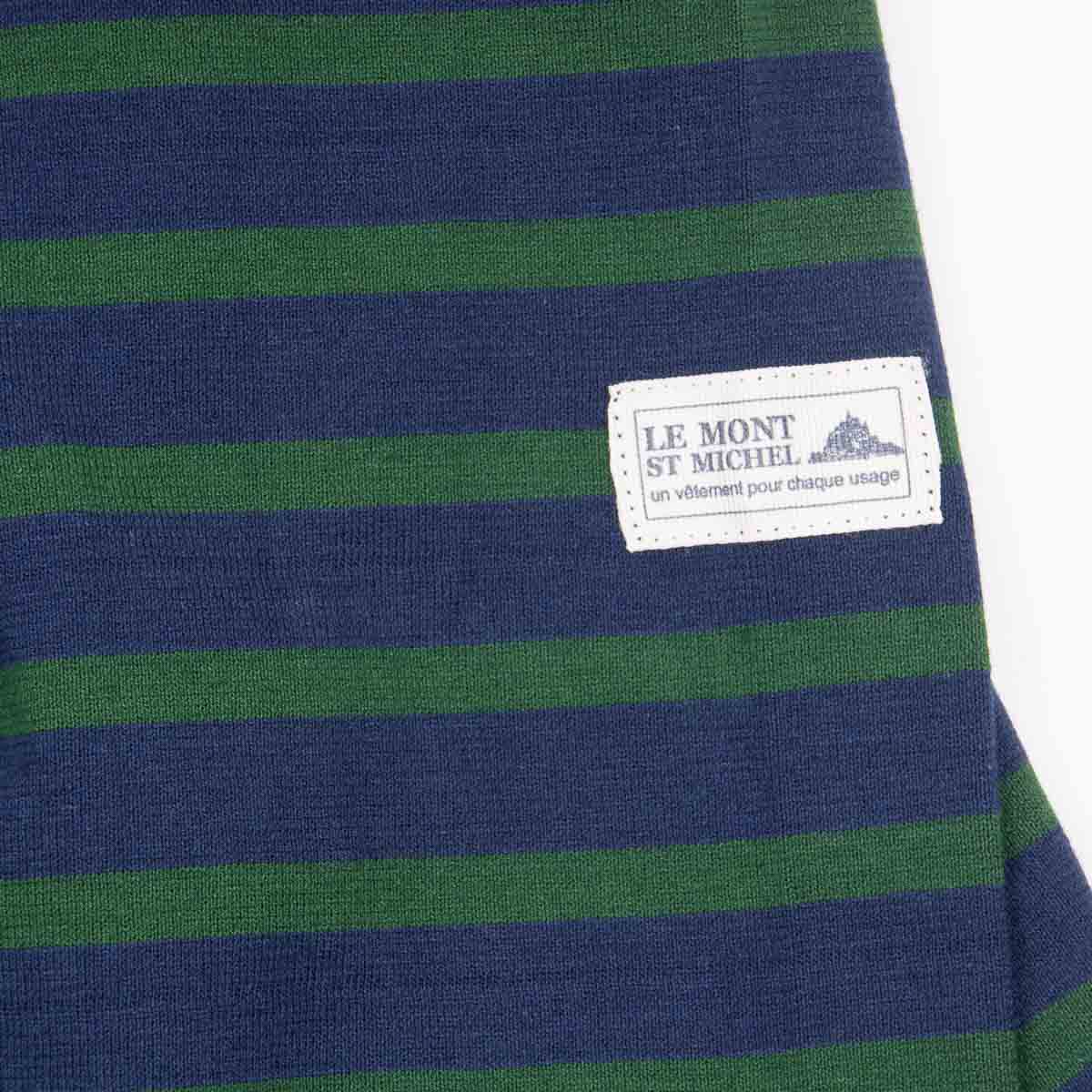 Mariniere Thurin Breton T-Shirt - Navy/Green