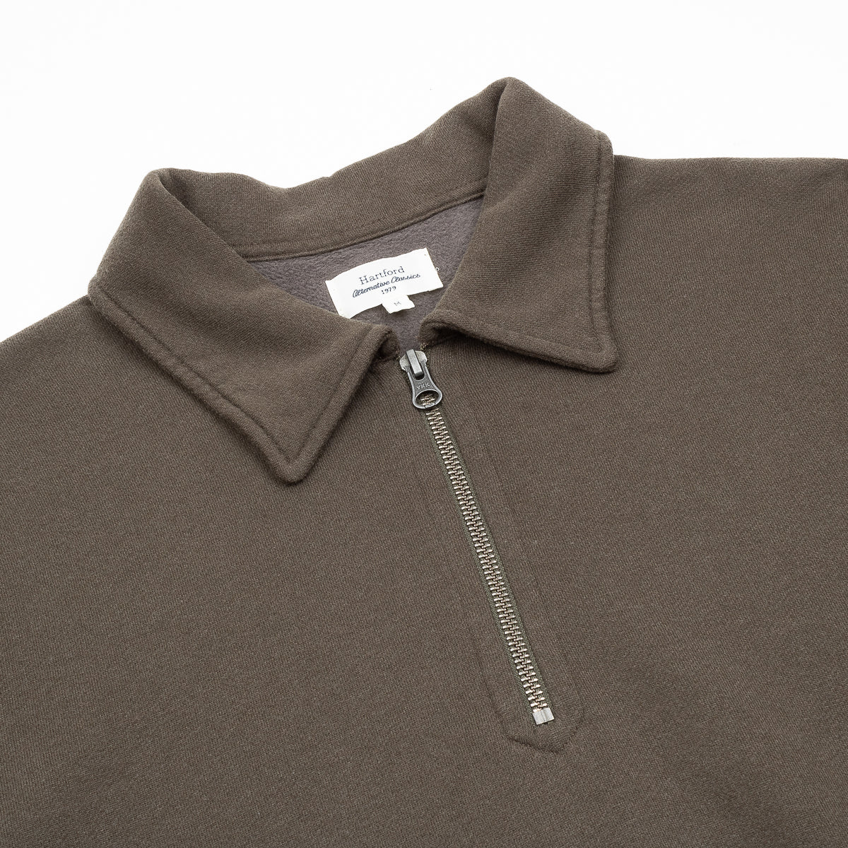 Polo Zipper Sweatshirt - Camo