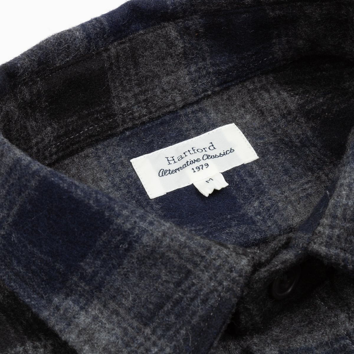 Percey Shirt 16111 - Navy Wool (#01)