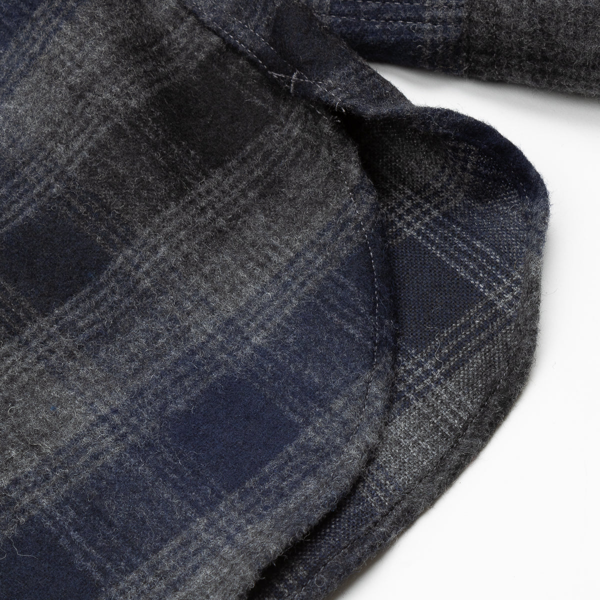 Percey Shirt 16111 - Navy Wool (#01)