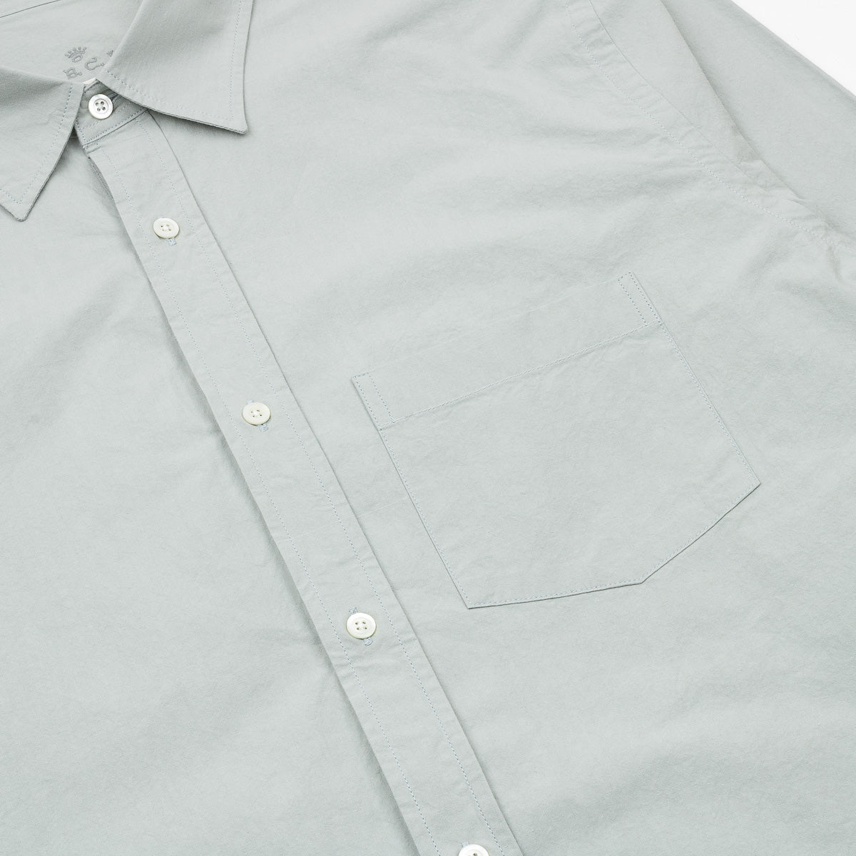 York Sunnydry Light Canvas Shirt - Sky