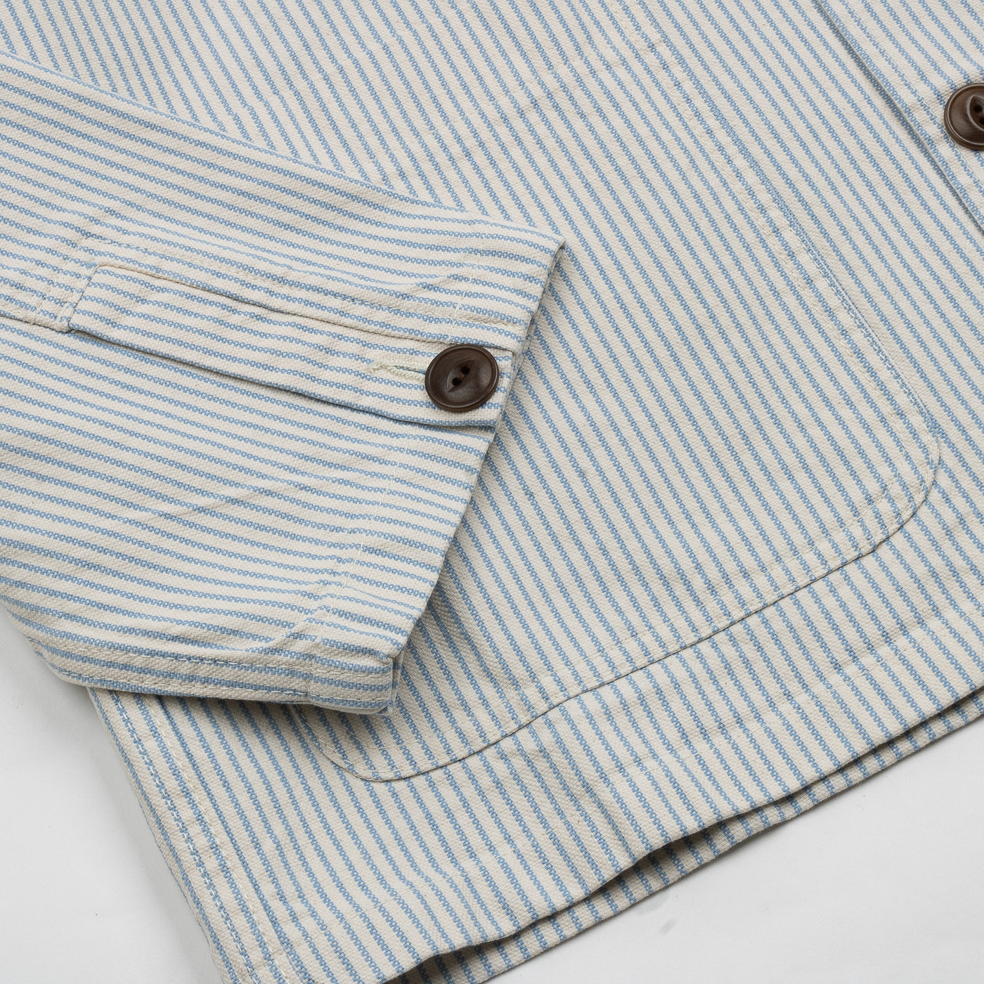 Vins OSK Work Jacket - Blue Stripe