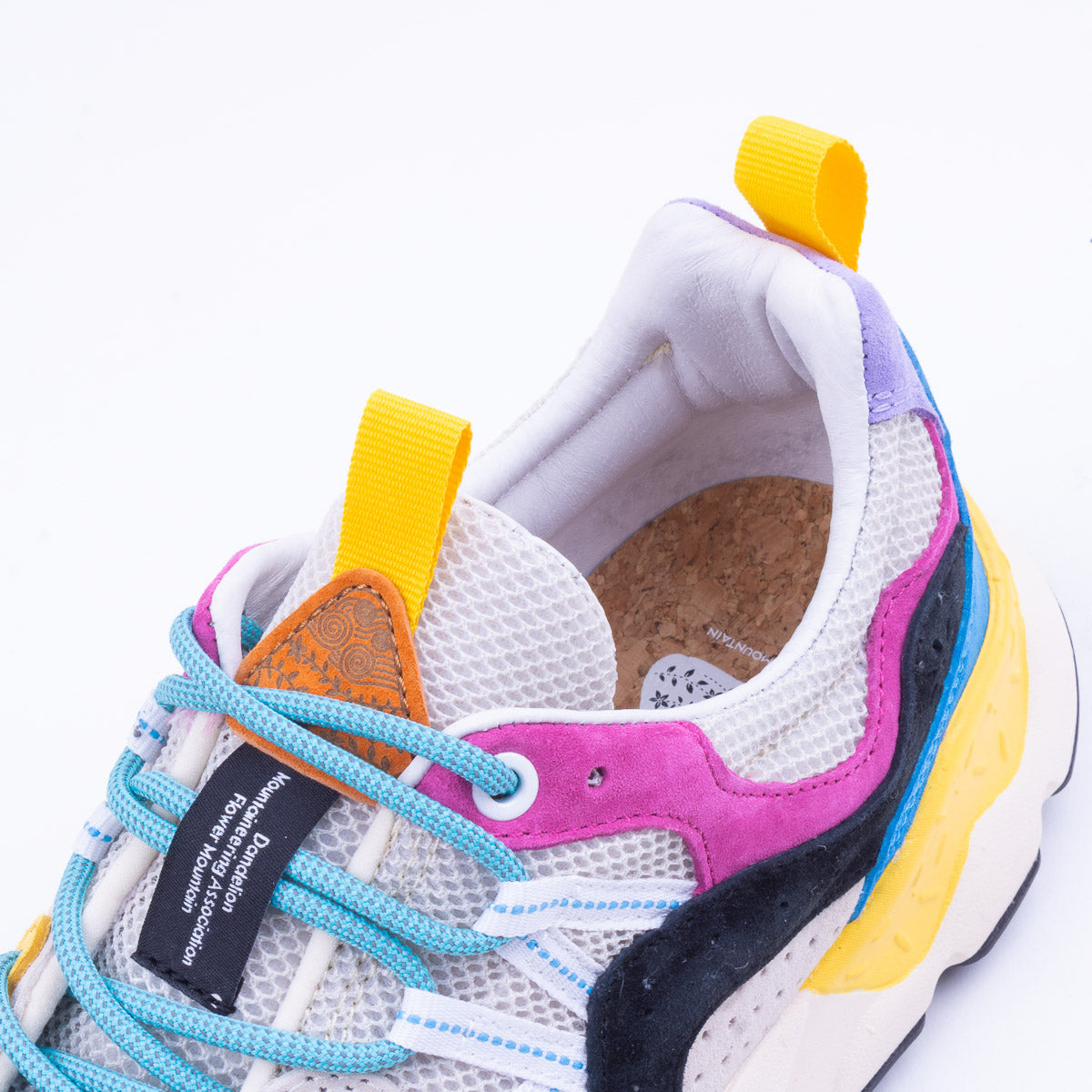 Yamano 3 Man Trainers - Milk/Beige/Multi