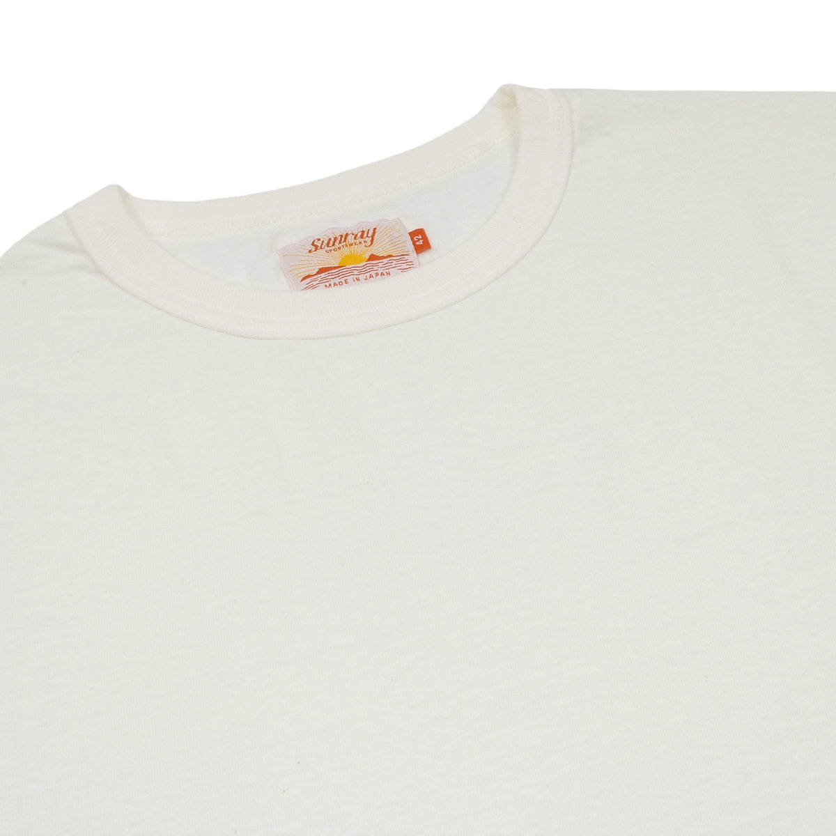 Haleiwa LS T-Shirt - Ochiwata Recycled Cotton - Off White