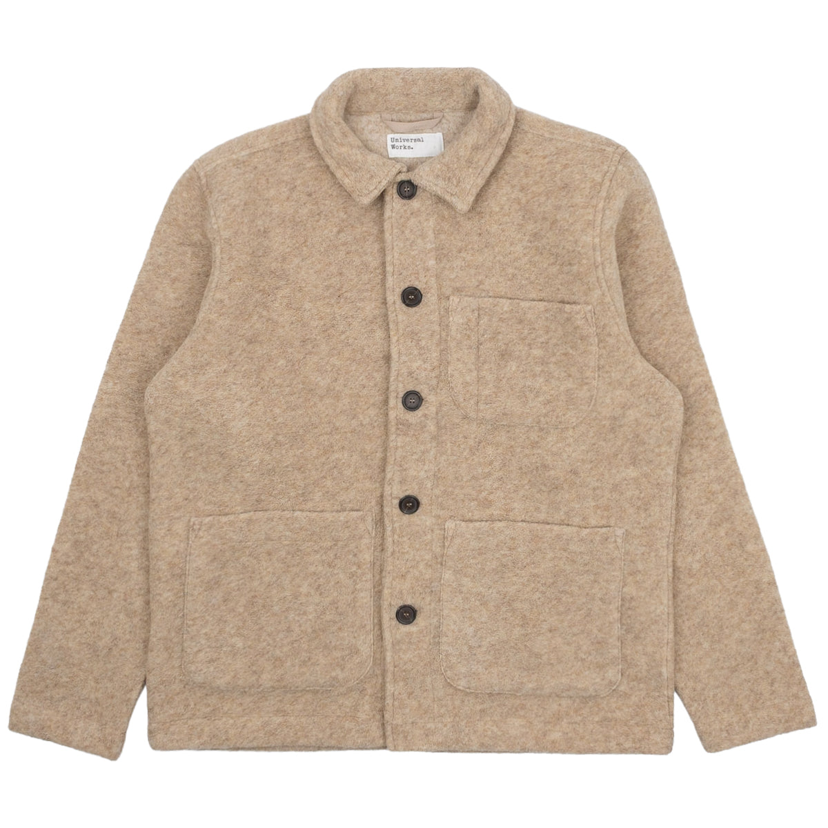 Field Jacket - Fawn Wool Fleece